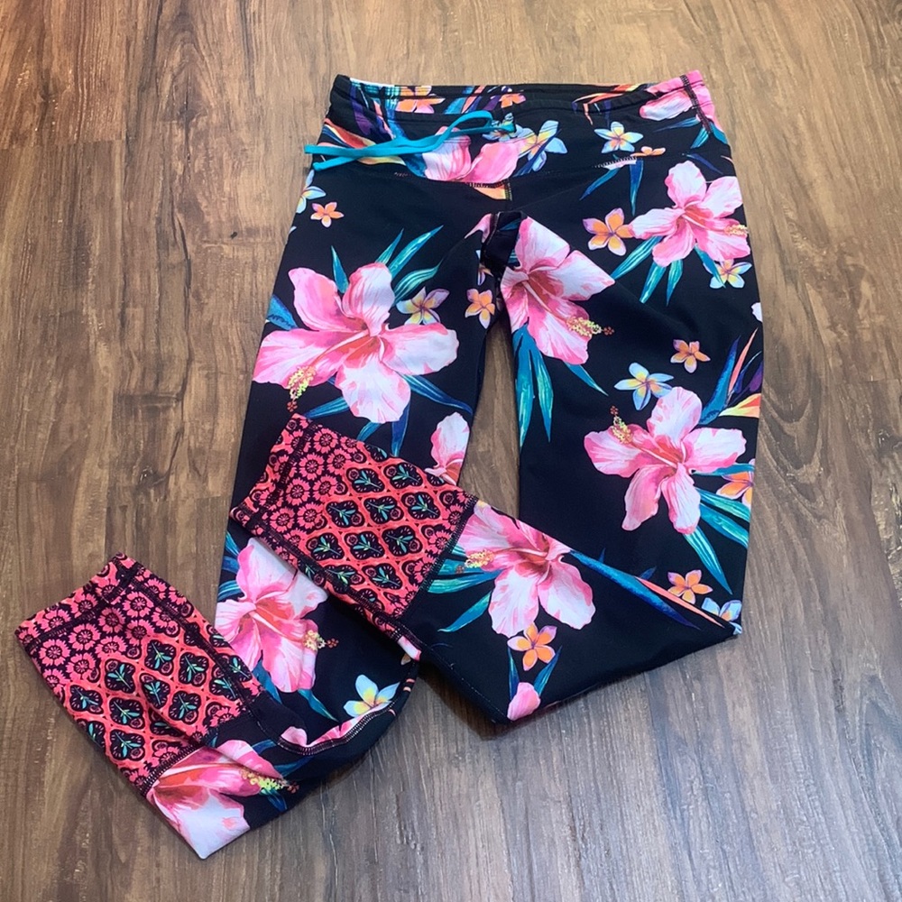 Floral active leggings